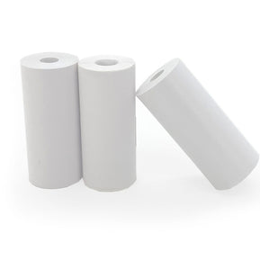 Drie witte papierrollen voor de Hoppstar kindercamera Artist