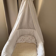 Merino wollen onderlegger wieg