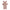 Indoor Baby Swing, Teddy - Pink Powder
