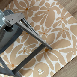 Kids Mealtime Floor Mat, Non-Slip & Waterproof - Daisy Sun
