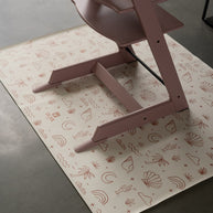 Kids Mealtime Floor Mat, Non-Slip & Waterproof - Palm Beach Terra