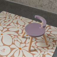 Kids Mealtime Floor Mat, Non-Slip & Waterproof - Daisy Earth