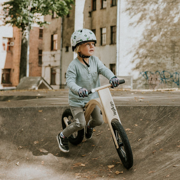Houten loopfiets - 3in1