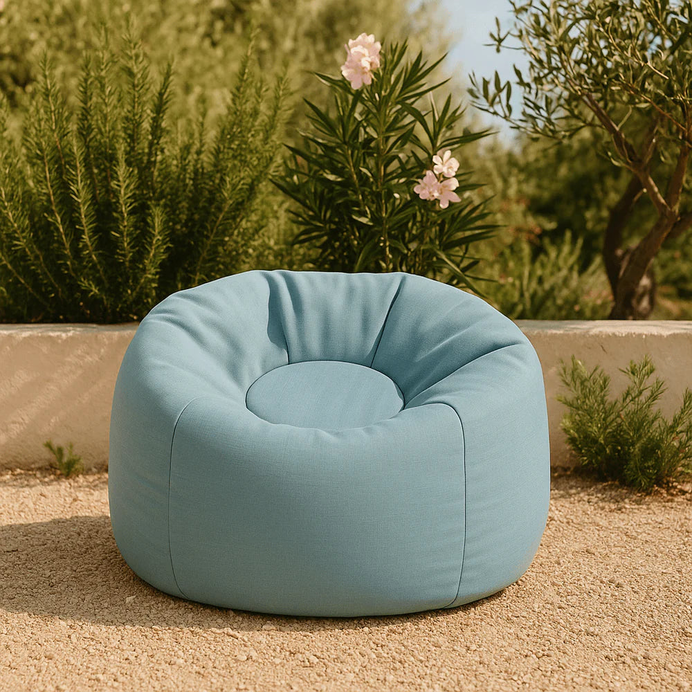 Zitzak kind Floreo - Sky Blue
