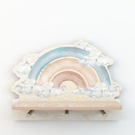 Mini Wall Shelf - Blue Rainbow