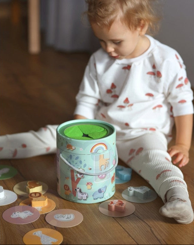 Mystery Box Touch and Match