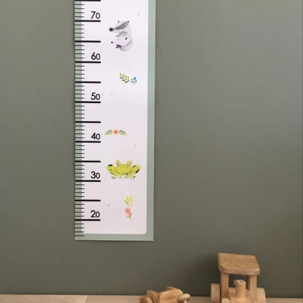 Paper Growth Chart For Kids - Fun Animals