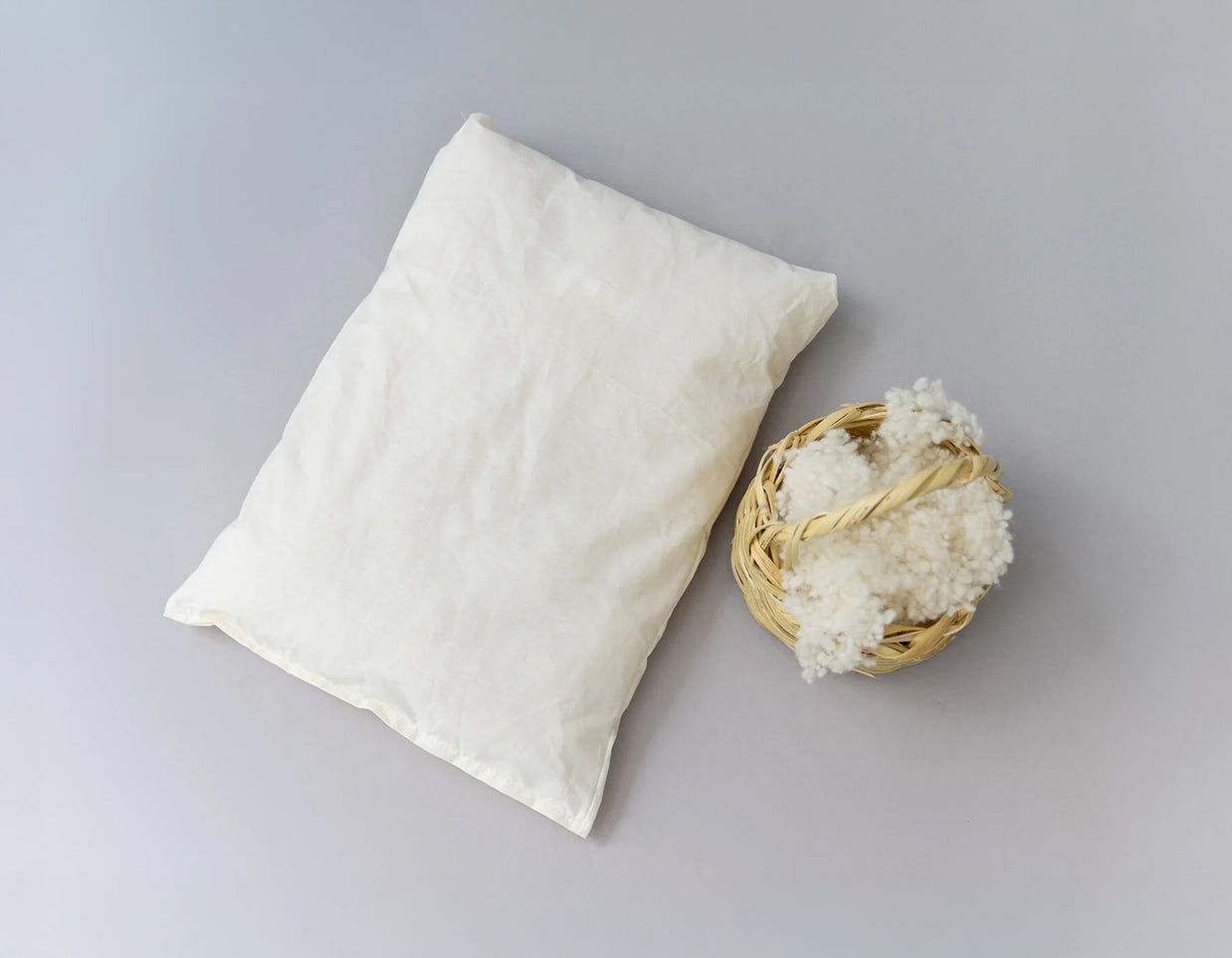 Merino wollen peuter kussen