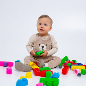 Soft Blocks Set With Wheels -33 pcs