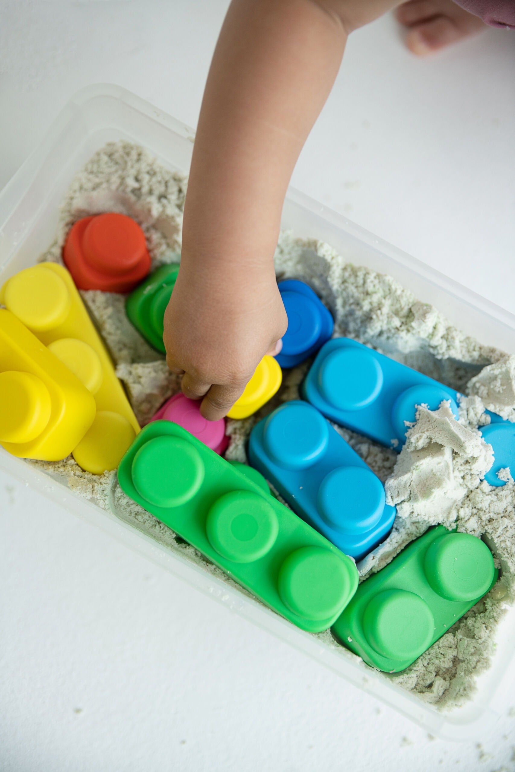 Soft Blocks Set With Wheels - 14 pcs