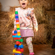 Soft Blocks Set With Wheels - 21 pcs 