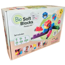 Soft Blocks Set With Wheels -33 pcs