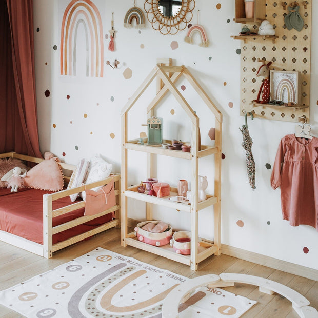 Montessori Wandplank Huisje