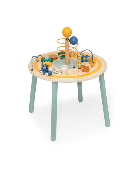 Trixie Houten Educatieve Tafel met speelelementen voor peuters van FSC-hout