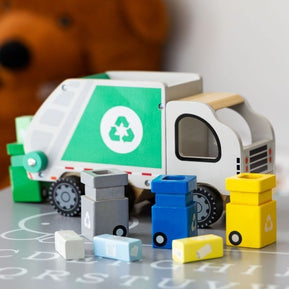 Wooden Recycling Truck